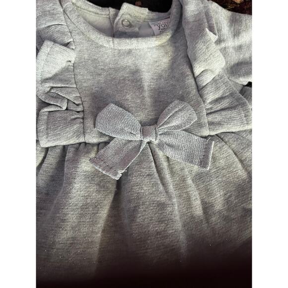 Just One You Ruffle Sweatshirt with bow - Picture 2 of 4